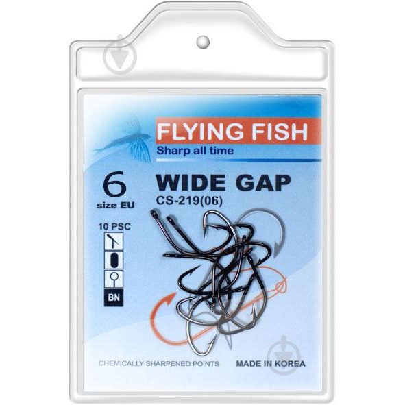 Flying Fish Wide Gap CS-219 №06 / 10pcs - зображення 1