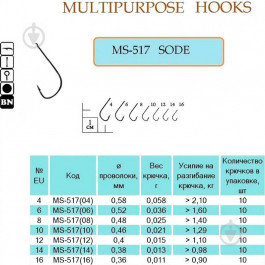 Flying Fish Sode №12 (10pcs)