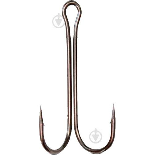 Flying Fish Long Double Hook DH-701 №1/0 / 5pcs - зображення 1