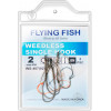 Flying Fish Weedless Single Hook WS-407 / №02 / 5pcs - зображення 1