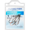 Flying Fish Weedless Single Hook WS-407 / №01 / 5pcs - зображення 1