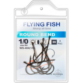   Flying Fish Round Bend WS-404 / №1/0 / 8pcs