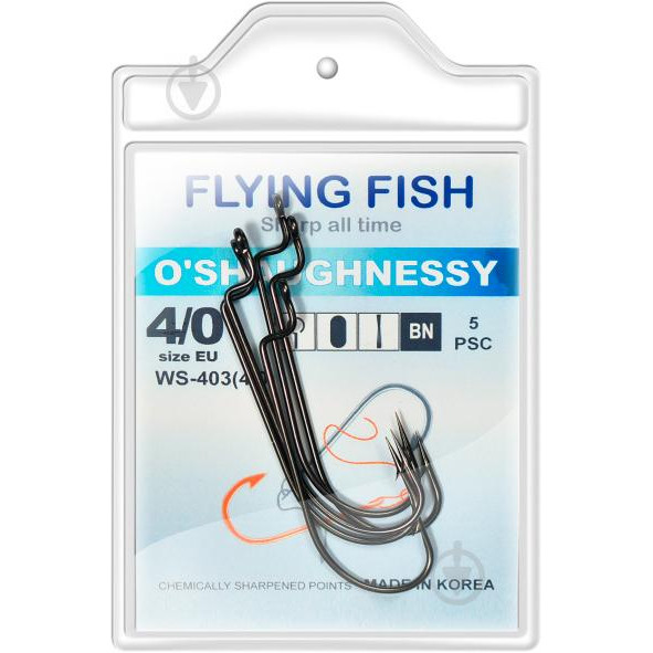 Flying Fish O'Shaughnessy WS-403 / №4/0 / 5pcs - зображення 1