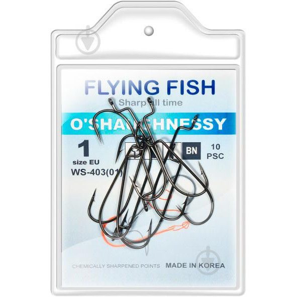 Flying Fish O'Shaughnessy WS-403 / №1/0 / 10pcs - зображення 1