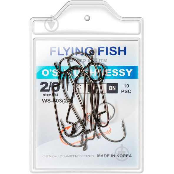 Flying Fish O'Shaughnessy WS-403 / №2/0 / 10pcs - зображення 1