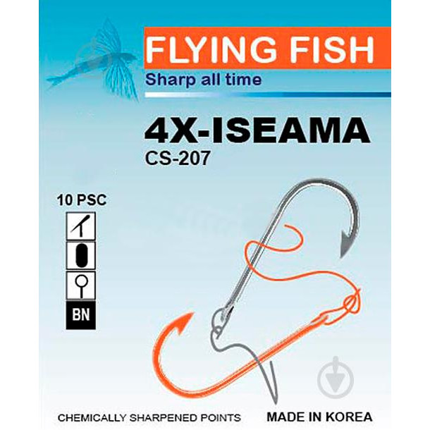 Flying Fish 4-X Iseama CS-207 / №12 / 10pcs - зображення 1