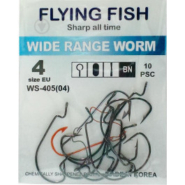 Flying Fish Wide Range Worm №4 (10pcs)