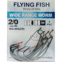 Flying Fish Wide Range Worm №2/0 (8pcs)