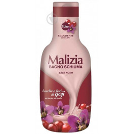 Malizia Гель-пена для душа и ванны  Ягоды и цветы Годжи 1000 мл (8003510025121)