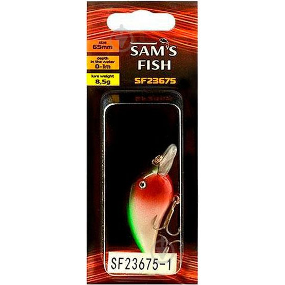 Sam's Fish SF23675 / 65mm / 01 / 1pcs - зображення 1