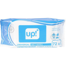 UP! Влажные салфетки универсальные ! (Underprice) 72 шт.