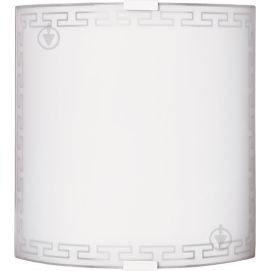 Геотон Светильник настенно-потолочный НББ 01-60-885 21072 1x60 Вт E27 белый с рисунком - зображення 1