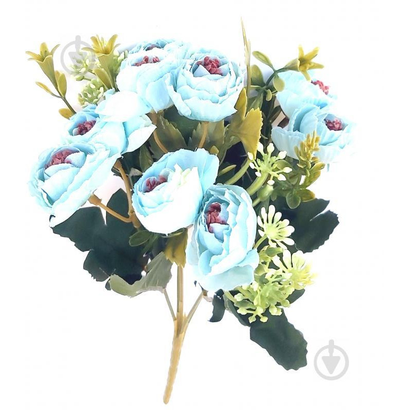  Букет из анемонов искусственный 7111 Цветы от королевы - зображення 1
