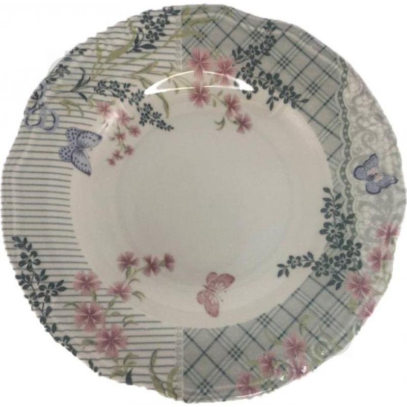 Porser Porselen Тарелка для супа Tiffany Green 24 см - зображення 1