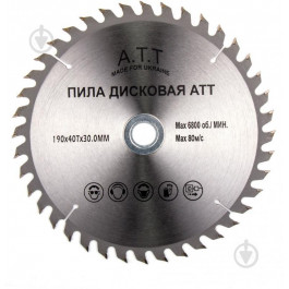 A.T.T. Пильный диск 190x30x1.7 Z40