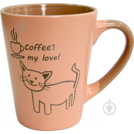 Milika Чашка Coffee Cat Pink 320 мл M0420-38022B