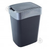 Алеана Ведро для мусора  Евро 23,5х18,5х32,0 см 10 л гранит/серый 122066 (4823052321529) - зображення 1