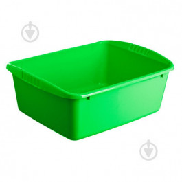 Sanja Ippi Таз пластиковый 54,5х42,6х21 см зеленый 30 л