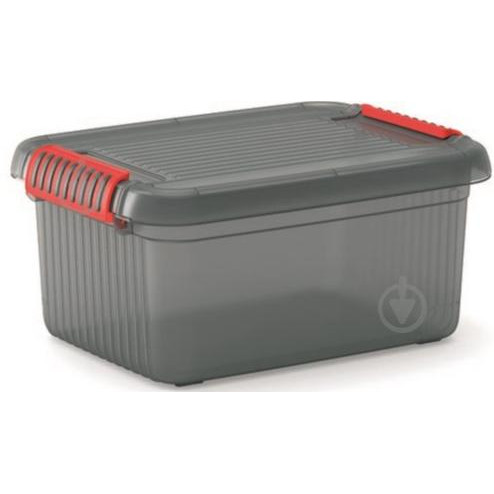 KIS Ящик для хранения пластиковая 250212 K Latch, S 180x290x390 мм - зображення 1