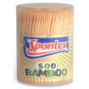 Spontex Зубочистки бамбуковые 500 шт. - зображення 1