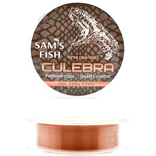 Sam's Fish Culebra / 0.24mm 125m 4.05kg - зображення 1