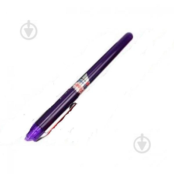 Deli Ручка шариковая  743DX синяя Writometer DX 10км фиолетовый корпус - зображення 1