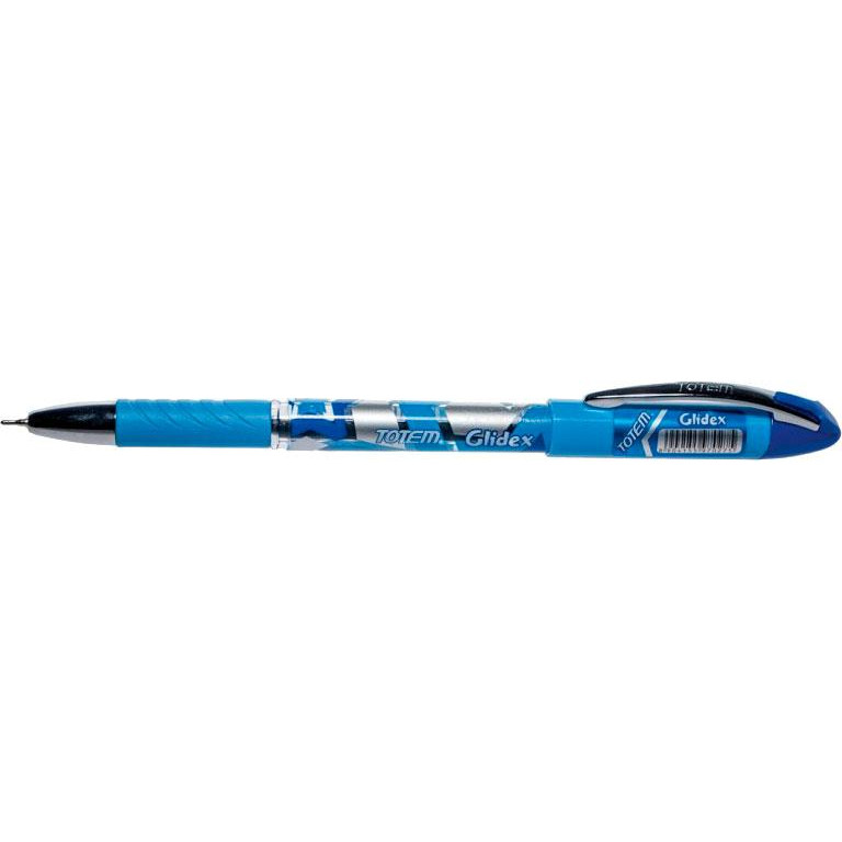 WIN Ручка шариковая GLIDEX масляная синяя - зображення 1