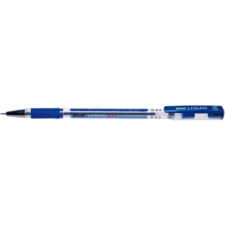 WIN Ручка шариковая LOGAN масляная синяя - зображення 1