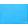 Deli Папка пластиковая E39640 микс А4 непрозрачная с узорами Rio синий (77603) - зображення 1