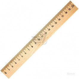 Ranok-Creative Линейка деревянная 20 см (шелкография) Ранок (103007)