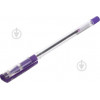 Optima Ручка Oil Grip 0,5 мм фиолетовая - зображення 1