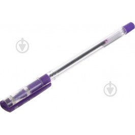 Optima Ручка Oil Grip 0,5 мм фиолетовая