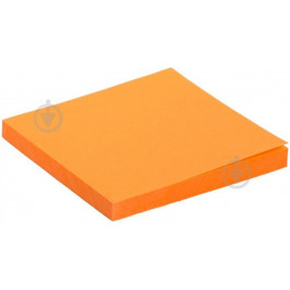 Global Notes Бумага для заметок с липким слоем 75х75 мм 80 шт. оранжевая