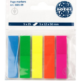 Global Notes Стикер-закладка 12x50 мм. 125 шт. 2681-09