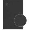 ROSA Холст на картоне черный 50x60 см 220 г/м2 (GPA4835060) - зображення 1