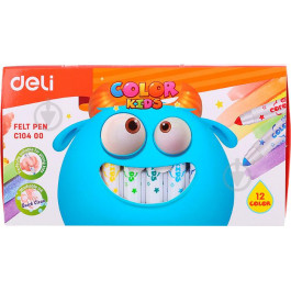 Deli Фломастеры Color Kids Jumbo 12 шт. EС10400