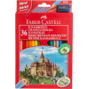 Faber-Castell Карандаши цветные 36 шт. с точилкой 120136 Faber Castell - зображення 1