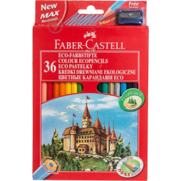 Faber-Castell Карандаши цветные 36 шт. с точилкой 120136 Faber Castell