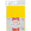 ROSA Набор заготовок для открыток 5 шт. 16,8х12 см № 12 желтый 220 г/м2 - зображення 1