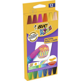 BIC Цветные мелки Oil Pastel KIDS 12 шт (926446)