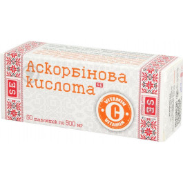  Таблетки Farmakom Аскорбиновая кислота 0.5 г 50 шт. (4820025748437)
