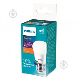 Philips ESS LED Lustre 6.5-75W E27 827 P45 FR (929002274707)