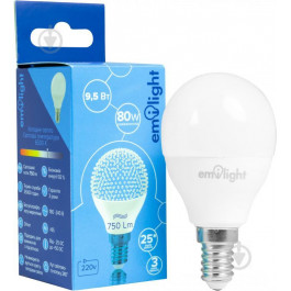   Emilight LED 9,5 Вт G45 матовая E14 220 В 6500 К (6983850557969)