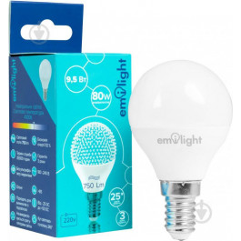 Emilight LED 9,5 Вт G45 матовая E14 220 В 4100 К (6983850557952)