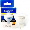 Luxray LED 5W MR16 GU5.3 220V 3000K (LX430-MR16-05) - зображення 1