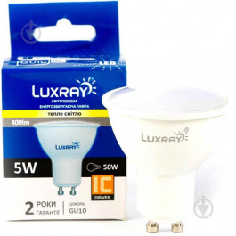 Luxray LED 5W MR16 GU10 220V 3000K (LX430-GU10-05)