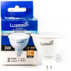 Luxray LED 3W MR16 GU5.3 220V 3000K (LX430-MR16-03) - зображення 1