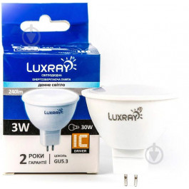 Luxray LED 3W MR16 GU5.3 220V 3000K (LX430-MR16-03)