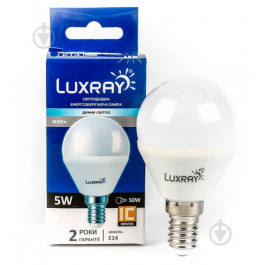 Luxray LED 5W G45 E14 220V 4200K (LX442-A45-1405)