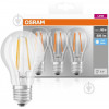 Osram LED FIL 3 шт./уп. A60 7 Вт E27 4000 К 220 В прозрачная (4058075819535) - зображення 1